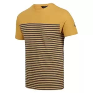 Regatta Shorebay Tshirt - Straw/DkDnSt