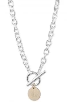 Ladies Lauren Ralph Lauren Jewellery Coin Toggle Necklace 14N00186