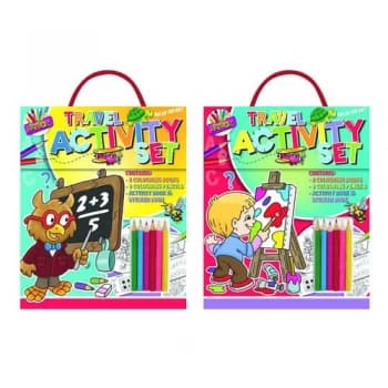 Artbox Childrens Travel Activity Set Pack of 6 6893