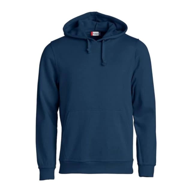 Clique Mens Basic Hoodie in Dark Navy Size: XS Dark Navy Male XS