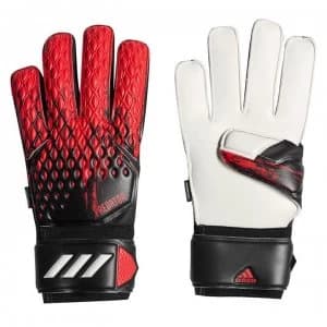 adidas Predator Match Goalkeeper Gloves Fingersave - Black/Red