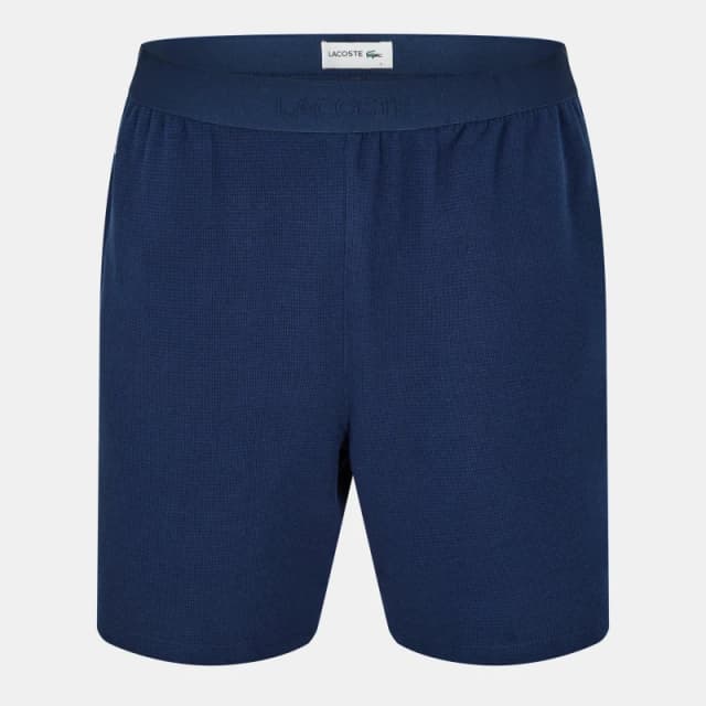 Lacoste Mens Waffle Pyjama Shorts Navy 166 male XL