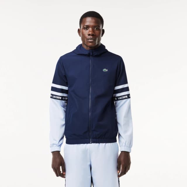 Lacoste Stripe Track Jacket - Blue Blue XS