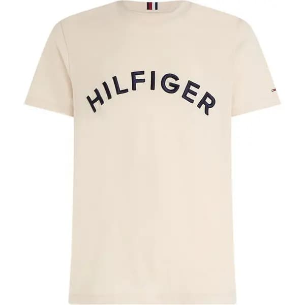 Tommy Hilfiger Arched Logo T-Shirt - Beige S