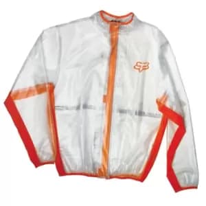 FOX MX Fluid Rain Jacket, orange Size M orange, Size M