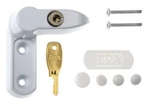 Era Keyed PVCu Window Snaplock White