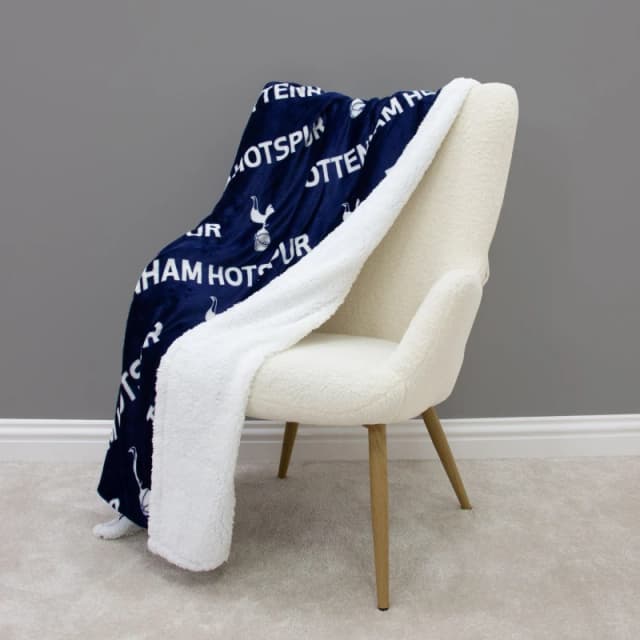 Tottenham FC Tottenham Goal Sherpa Fleece Blanket Blankets One Size Multi 38620299000