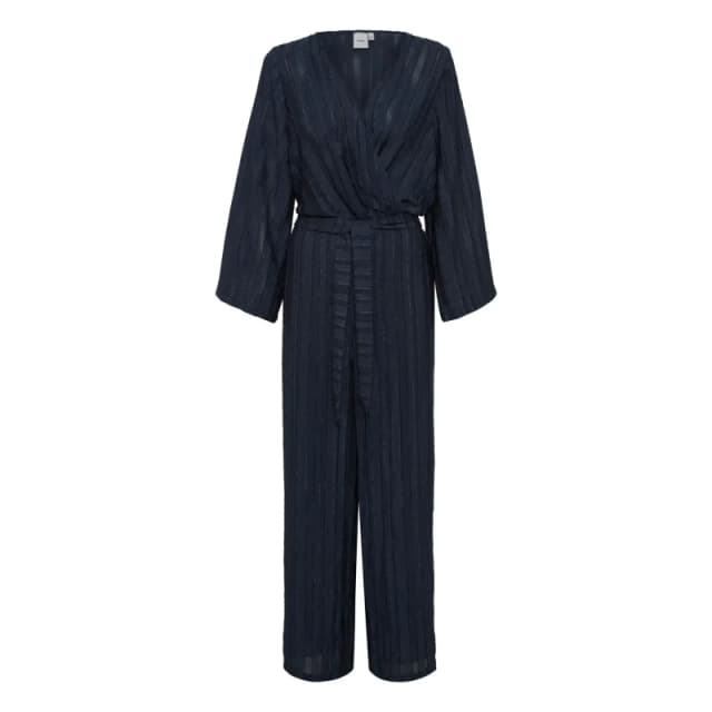 Ichi Womens drawstring jumpsuit Ichi Ihfiluco Bleu Female 36