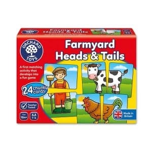 Orchard Toys Farmyard Heads and Tails Game