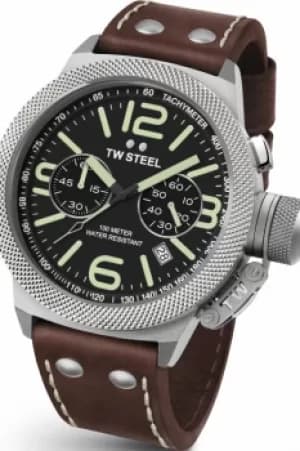 Mens TW Steel Canteen Chronograph 50mm Watch CS0024