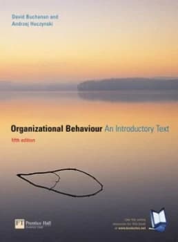 Organizational Behaviour by David Buchanan Paperback