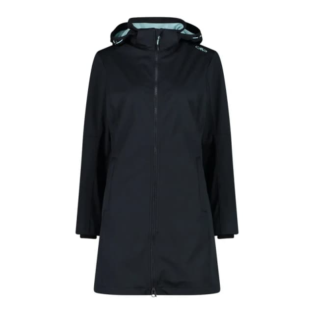 Womens zip-up hooded parka CMP Gris Female D38