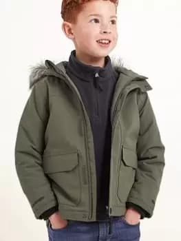Boys, TOG24 Pecket Parka Jacket, Khaki, Size 10-11 Years
