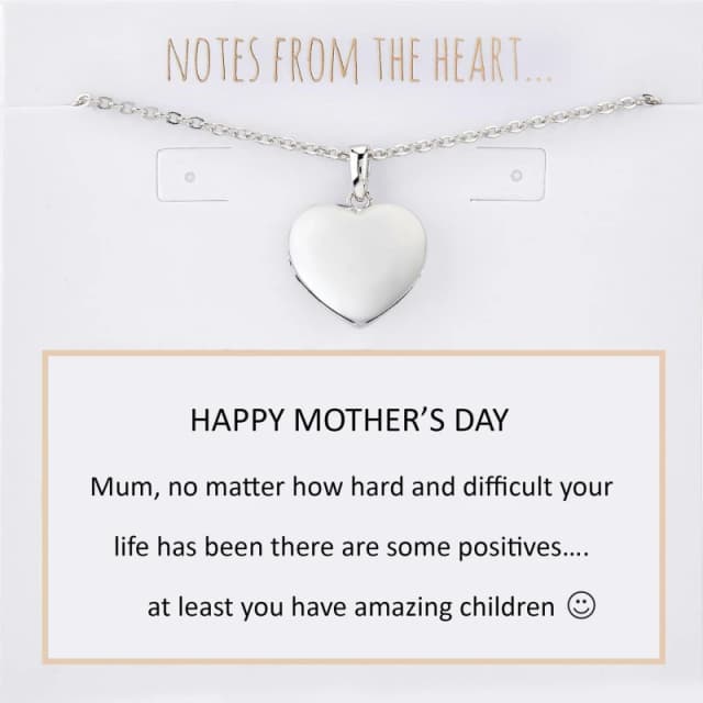 Notes From The Heart NFTH- HAPPY MOTHERS DAY Silver unisex One Size