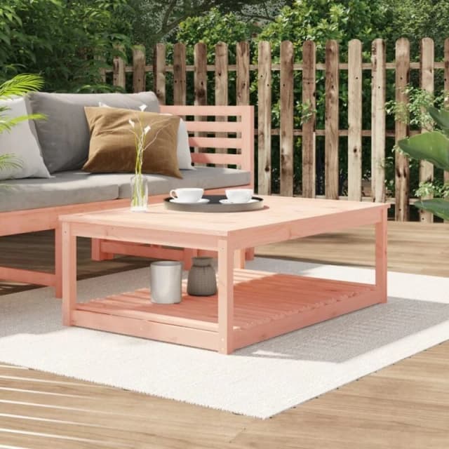 VIDAXL Garden Table 121x82.5x45cm Solid Wood Douglas Vidaxl 8720845692469