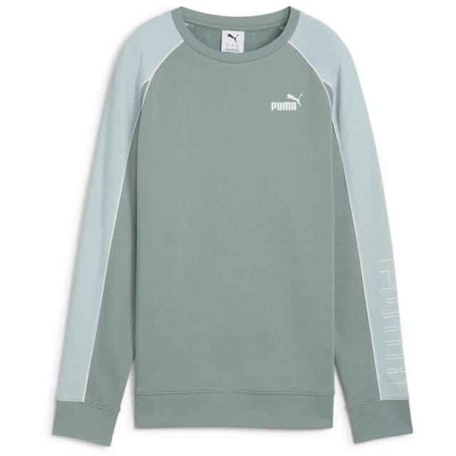 Puma Womens Sport Crew Sweatshirt Green Moon female 8 (XS)