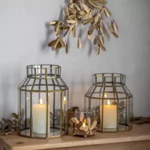 Crossland Grove Mistletoe Garland Antique Gold Metal L1800Mm