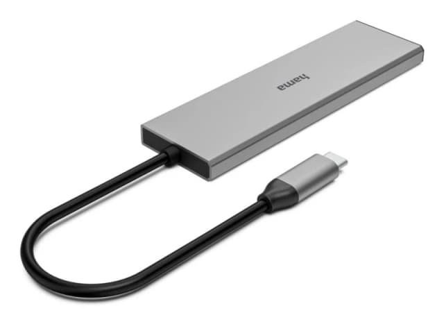 Hama Hama 00200147 interface hub USB Type-C 10000 Mbps Grey 00200147