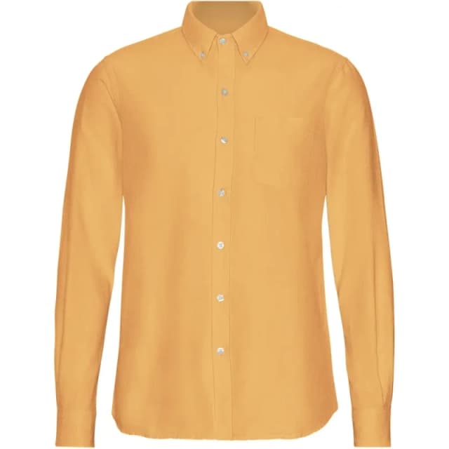 Colorful Standard Button-down shirt Colorful Standard Organic Sandstone Orange Orange Unisex L