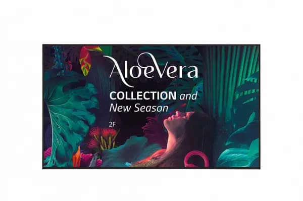 LG 55UH5N-E Digital signage flat panel 139.7cm (55") LCD WiFi 500 cd/m 4K Ultra HD Black