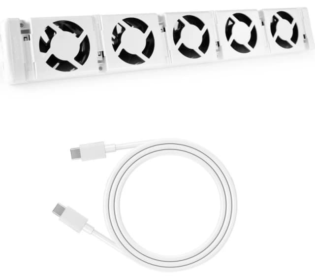 VYBRA Radboost Pro-5 Radiator Booster Fan - Extension Set, White 5060663690715