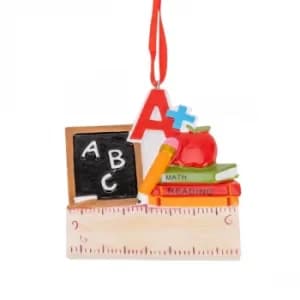 Personalisable Teacher Ornament