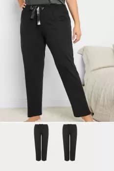 2 Pack Pyjama Bottoms