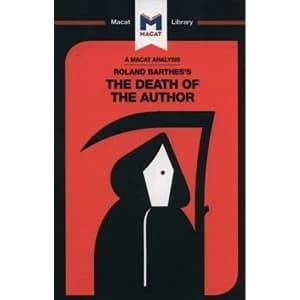 An Analysis of Roland Barthes's The Death of the Author Paperback / softback 2018