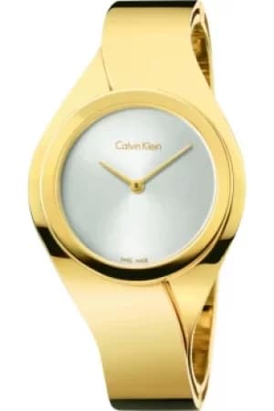 Ladies Calvin Klein Senses Small Bangle Watch K5N2S526
