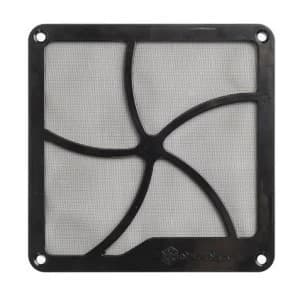 Silverstone 120mm Magnetic Fan Filter in Black