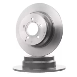 PAIR PAINTED BREMBO BRAKE DISCS 08.5569.21