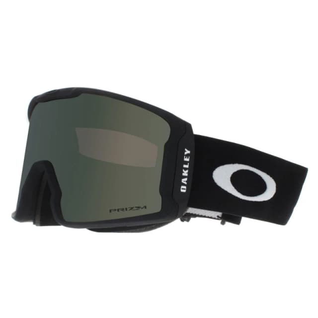 Oakley Oakley Line Miner L OO7070-C3 Matte Black Prizm Sage Gold Iridium Ski Goggles Black One Size Unisex 888392573810