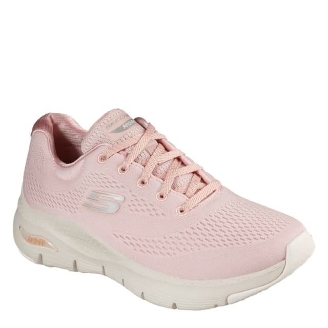 Skechers Arch Fit Slip On Trainers Womens Light Pink female 2 (35)