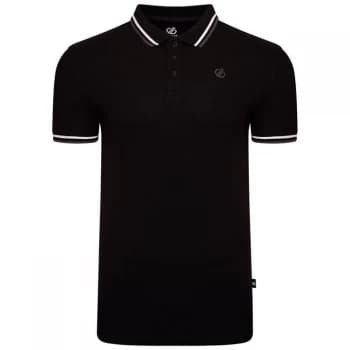 Dare2B Precise Quick Drying Polo Shirt - Black