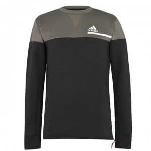 adidas Z.N.E. Crew Sweatshirt Mens - Legend Earth