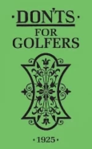 donts for golfers