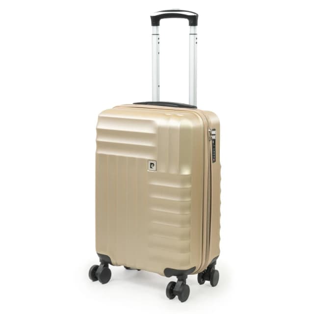 Pierre Cardin Soleil Hard Shell Cabin Suitcase Small Luggage Champagne unisex Small