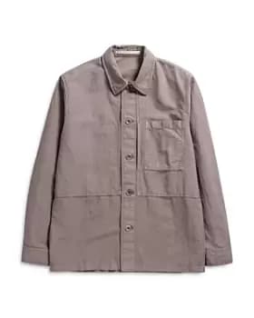 Norse Projects Kyle Cotton Linen, Warm Grey, Male, Jackets & Outerwear, N50-0194
