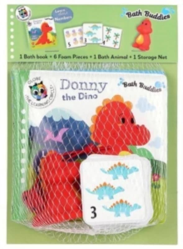 Donny the Dino (Bath Buddies) Multiple-component retail product, part(s) enclose