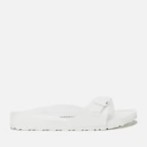 Birkenstock Womens Madrid Eva Single Strap Sandals - White - EU 38/UK 5