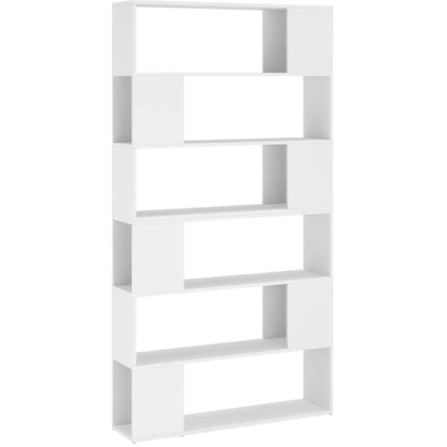 VIDAXL Vidaxl - Book Cabinet Room Divider White 100x24x188cm 8720286661390