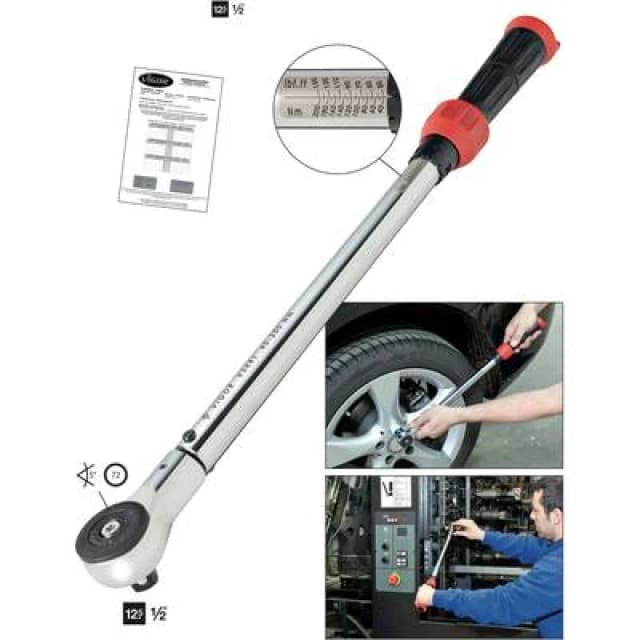 Vigor Vigor V3441 V3441 Torque wrench Forward/reverse ratchet 1/2 (12.5 mm) 40 - 200 Nm V3441