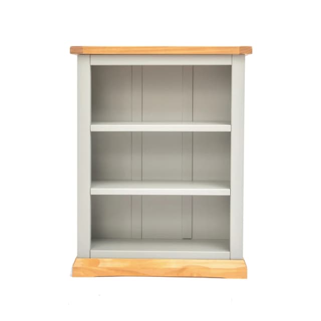 Cabinet Bits Bomporto Light Grey Bookcase 90X70X25Cm