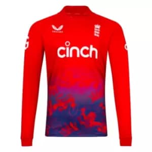 2023 England Cricket T20 Replica Long Sleeve Jersey