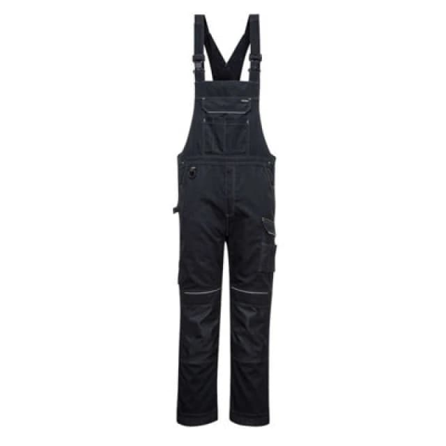 Portwest PW3 Work Bib and Brace PW346BKRXXXL Colour: Black