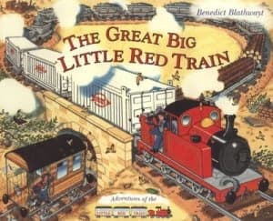 The Great Big Little Red Train by Benedict Blathwayt Paperback