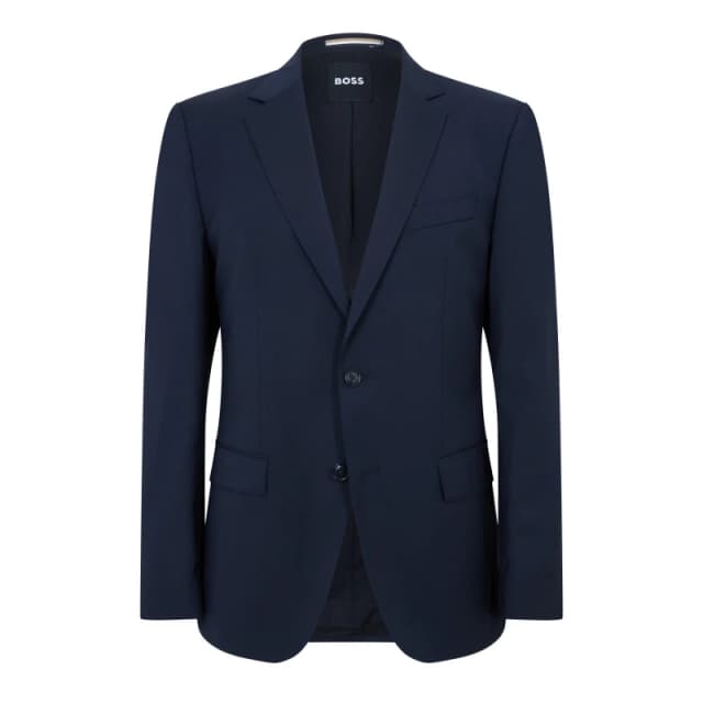 Boss Mens Huge Formal Jacket Dark Blue male S