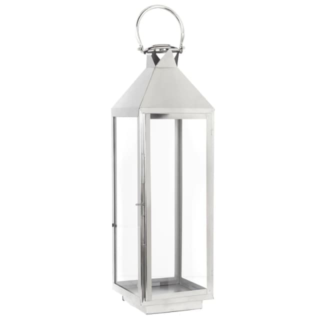 Hotel Collection Hotel Classic Lantern - Silver Silver L