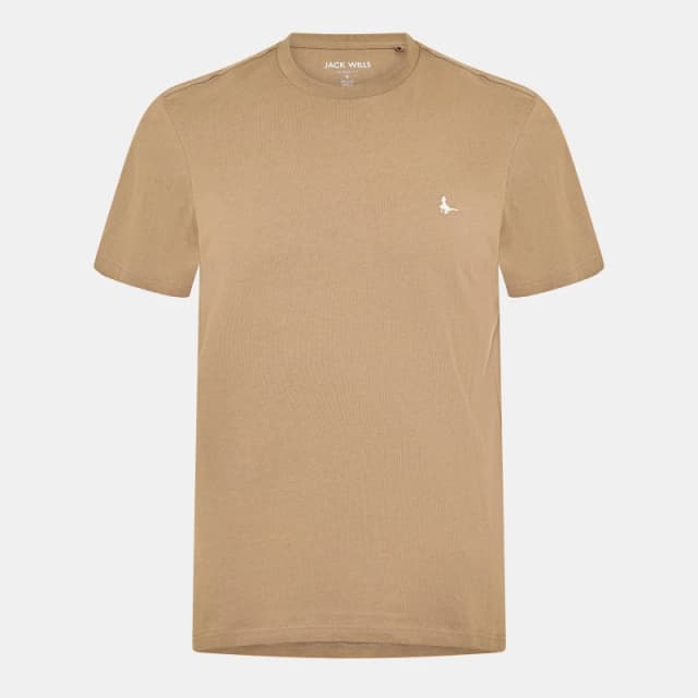 Jack Wills Sandleford T-Shirt Mens Fawn male S