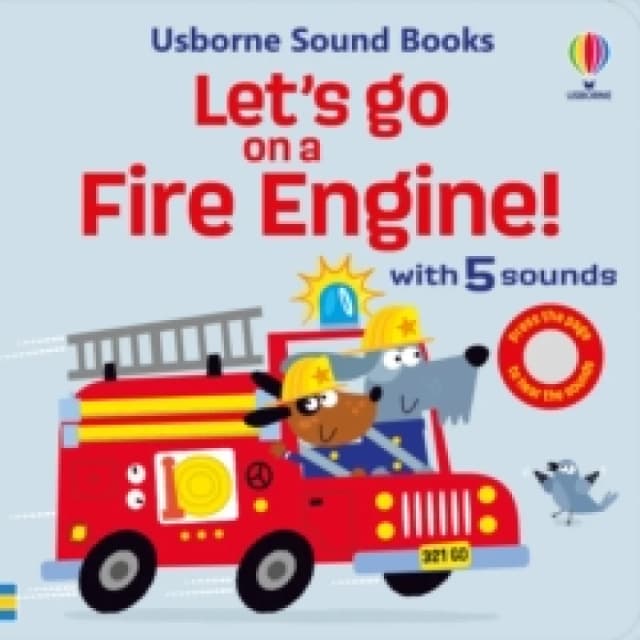 Let's go on a Fire Engine Board book